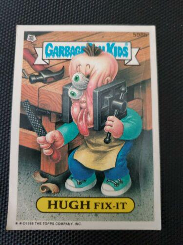 HUGH Fix-It #598b 1988 Garbage Pail Kids