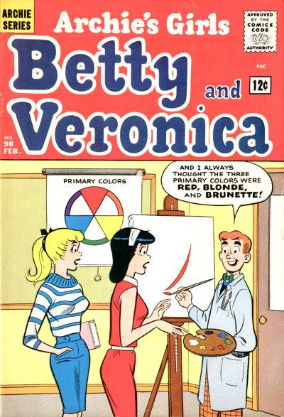 Archie's Girls Betty and Veronica #98 (1964) Comic Books Archie's Girls Betty and Veronica