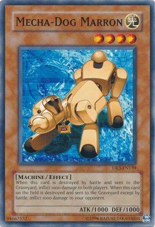 Mecha-Dog Marron DR3-EN139 Cover Art
