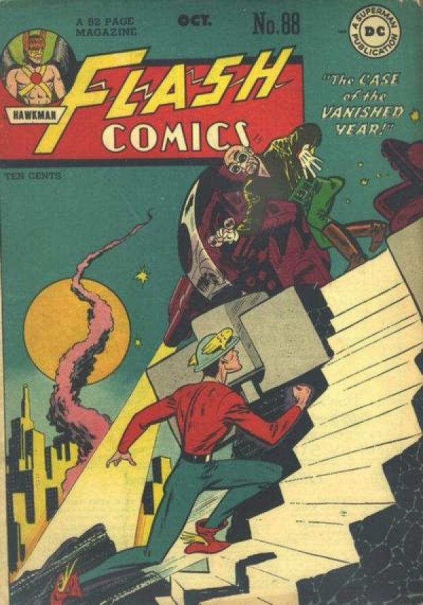 Flash Comics #88 (1947) Comic Books Flash Comics