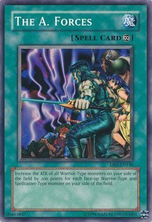 The A. Forces DB2-EN146 YuGiOh Dark Beginning 2