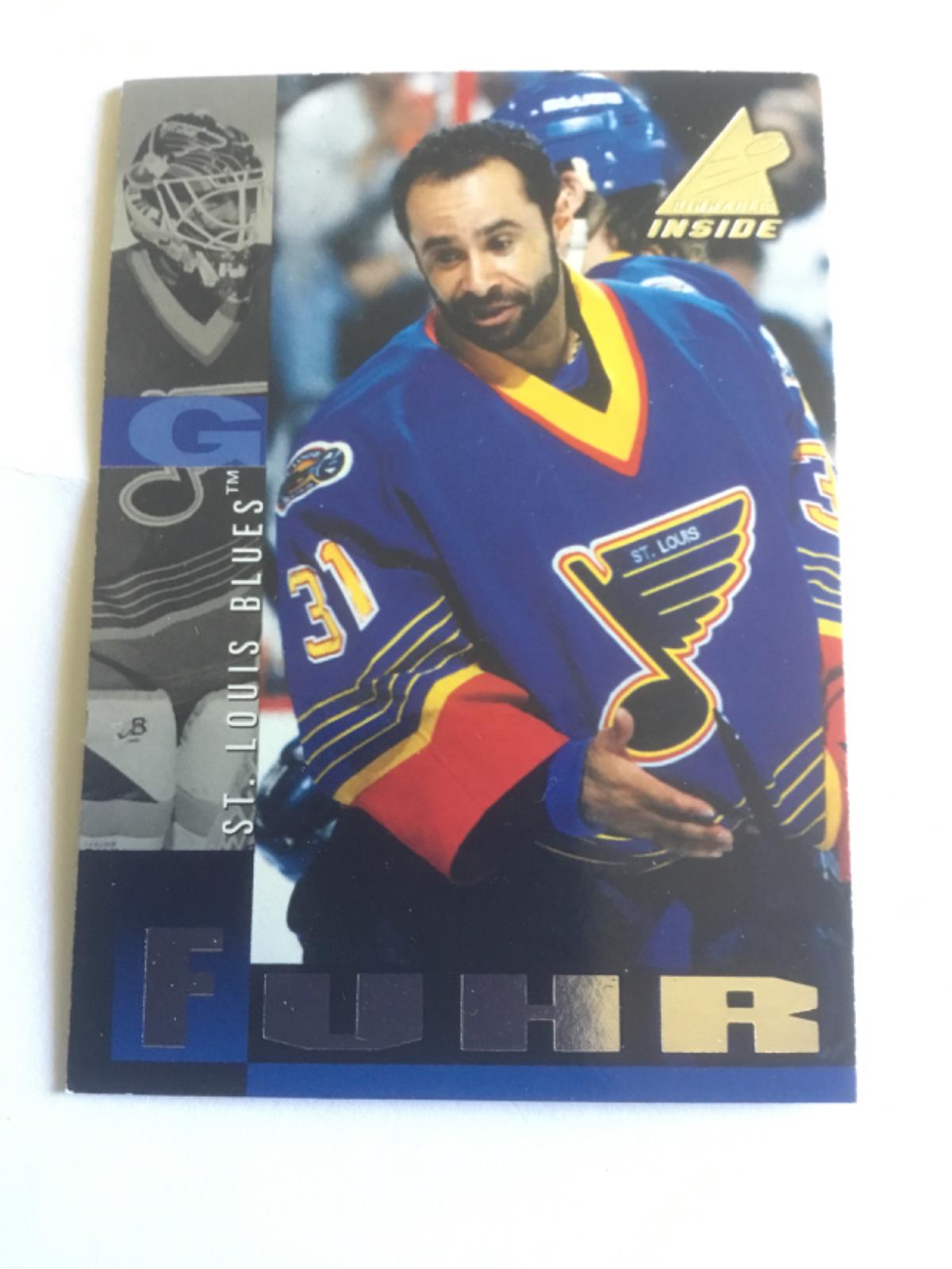 Grant Fuhr #51 Hockey Cards 1997 Pinnacle Inside