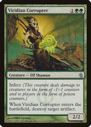 Viridian Corrupter Magic Mirrodin Besieged