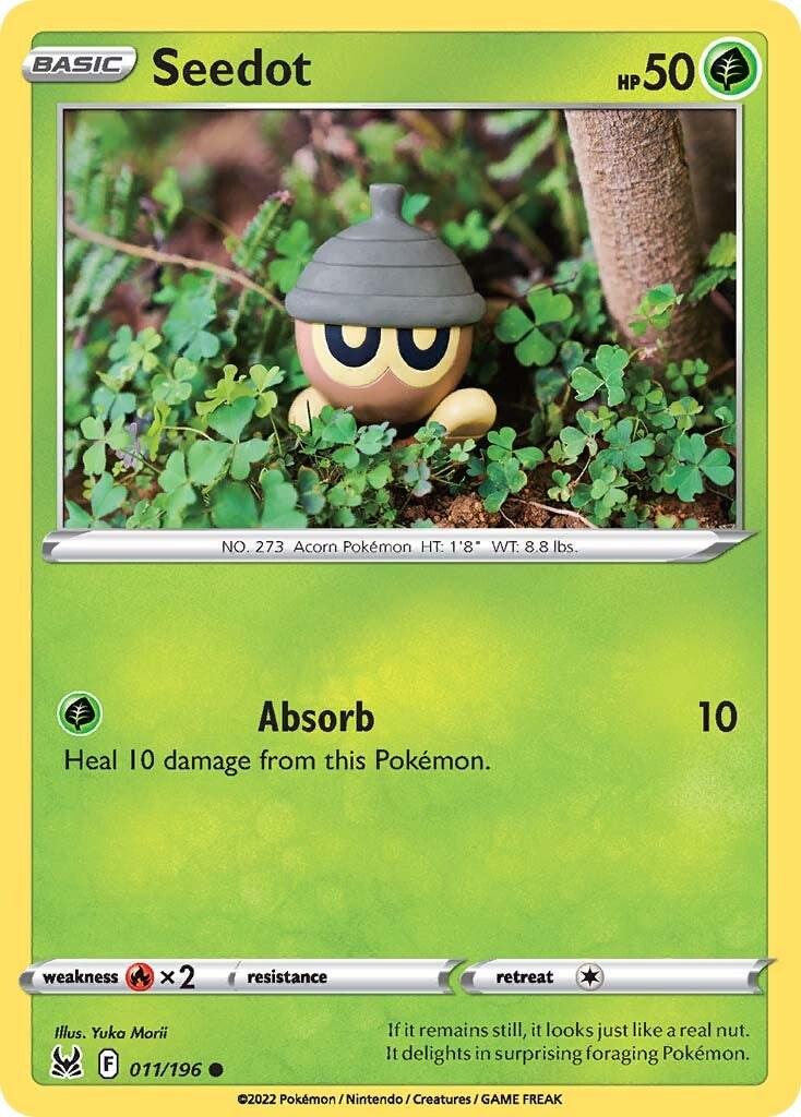 Seedot #11 Pokemon Lost Origin