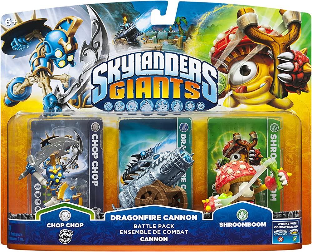 Skylanders Giants: Golden Dragonfire Cannon Battle Pack Skylanders