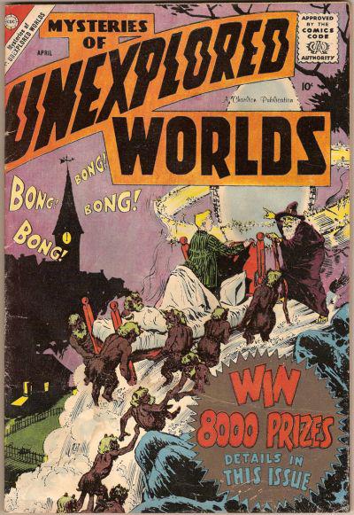 Mysteries of Unexplored Worlds #12 (1959) Comic Books Mysteries of Unexplored Worlds