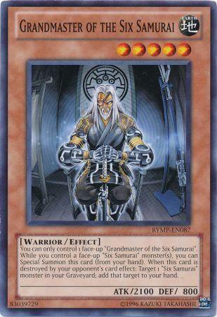 Grandmaster of the Six Samurai RYMP-EN087 YuGiOh Ra Yellow Mega Pack