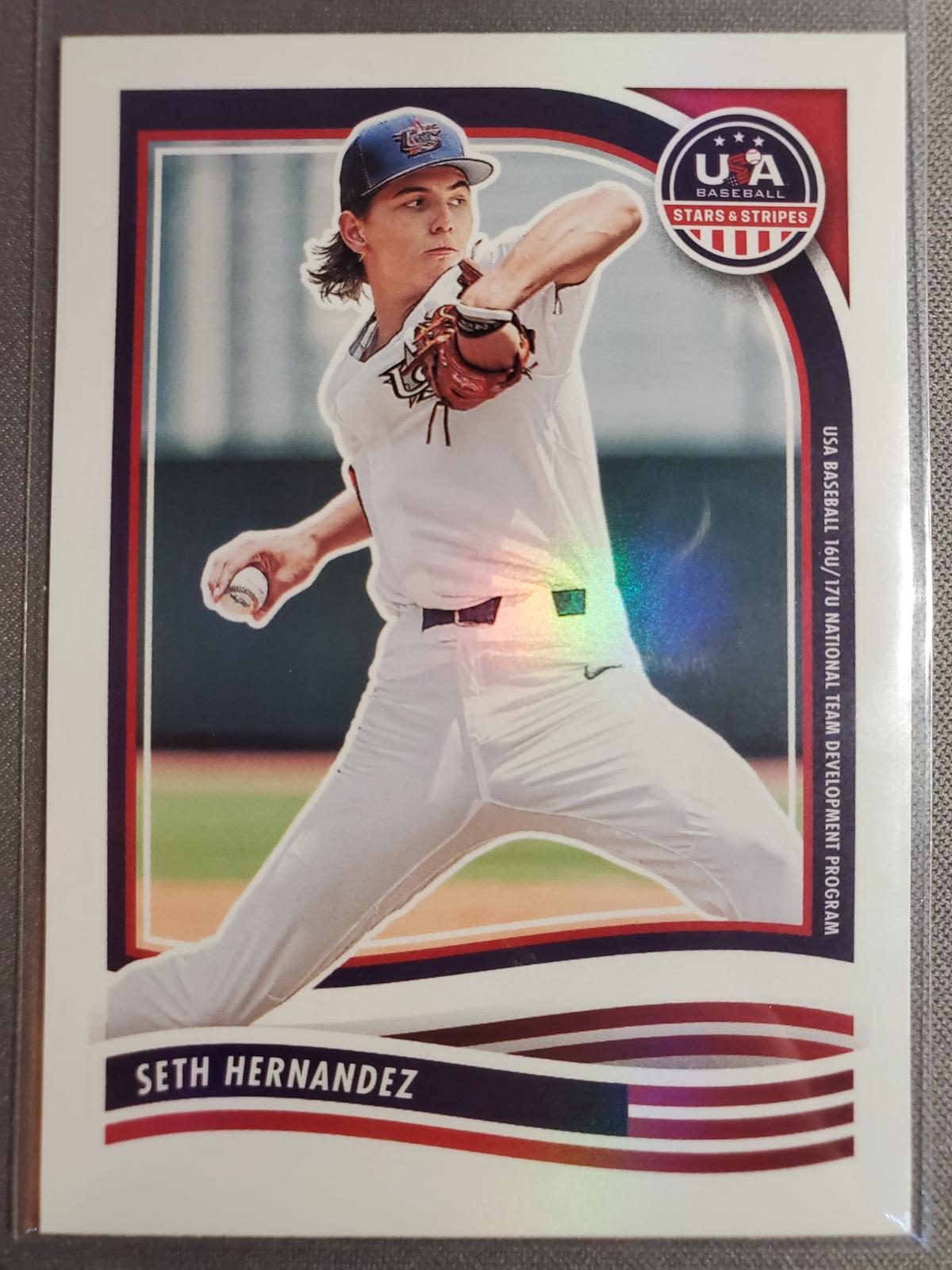 Seth Hernandez #170 Baseball Cards 2024 Panini Stars & Stripes