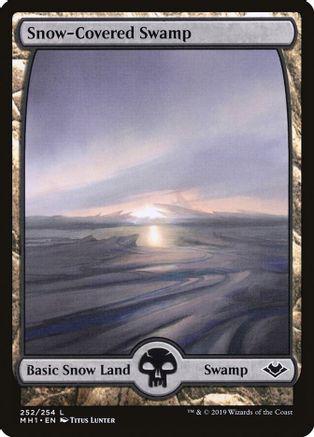 Snow-Covered Swamp #252 Magic Modern Horizons