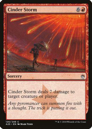 Cinder Storm #126 Magic Masters 25