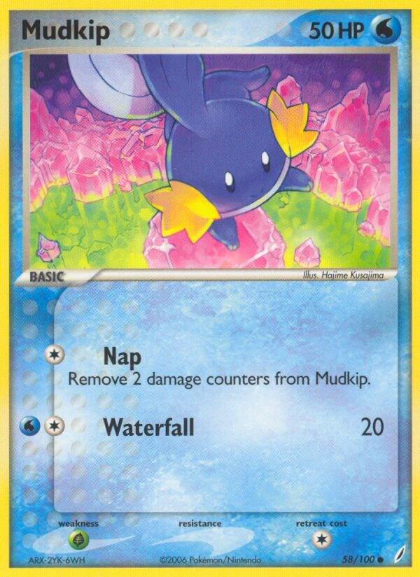 Mudkip #58 Pokemon Crystal Guardians