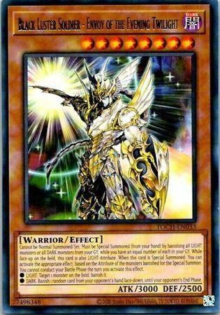 Black Luster Soldier - Envoy of the Evening Twilight TOCH-EN033 YuGiOh Toon Chaos