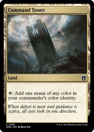 Command Tower #156 Magic Wilds of Eldraine Commander