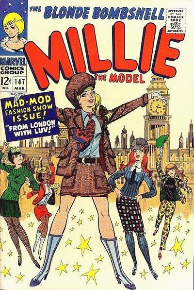 Millie the Model #147 (1967) Comic Books Millie the Model