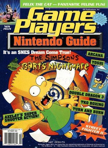 Game Player's Nintendo Guide Oct 1992 Strategy Guide
