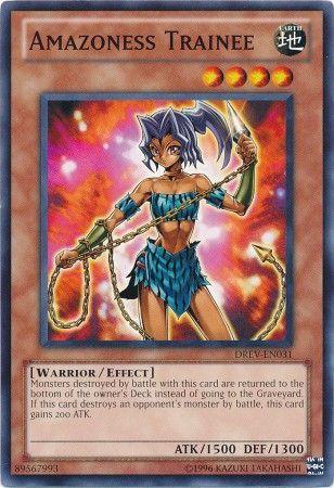 Amazoness Trainee DREV-EN031 YuGiOh Duelist Revolution
