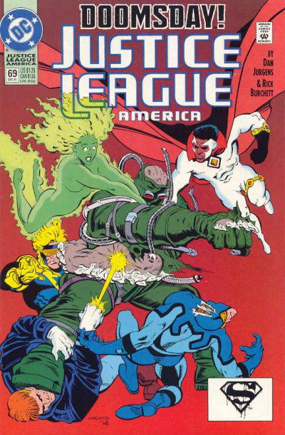 Justice League of America #69 (1992) Comic Books Justice League of America