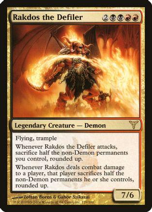 Rakdos the Defiler Magic Dissension
