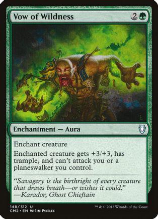 Vow of Wildness #148 Magic Commander Anthology Volume II