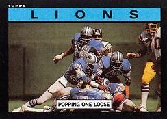 Lions Team Leaders #53 Football Cards 1985 Topps