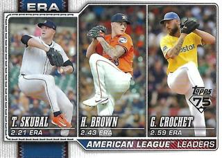 Tarik Skubal/Garrett Crochet/Hunter Brown (League Leaders)