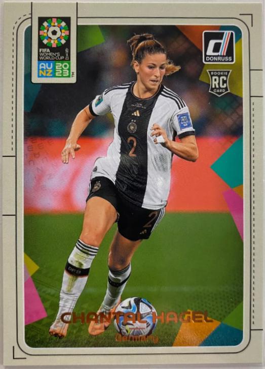 Chantal Hagel #65 Soccer Cards 2023 Donruss FIFA Women's World Cup