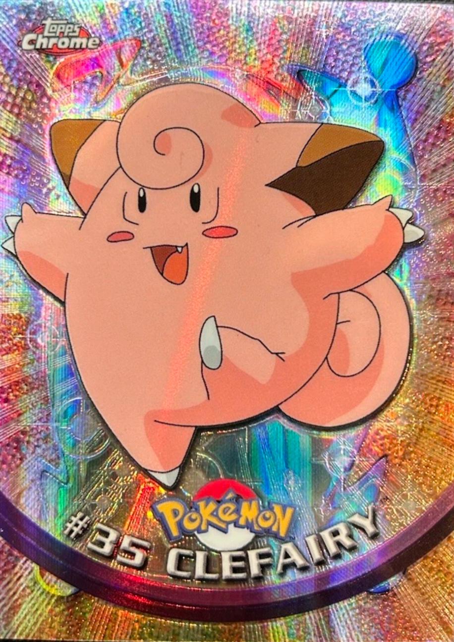 焼き肉牛角カード　シカリオ ホログラムカード 2006年製 Clefairy [Spectra] #35 Prices | Pokemon 2000 Topps Chrome