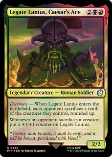 Legate Lanius, Caesar's Ace