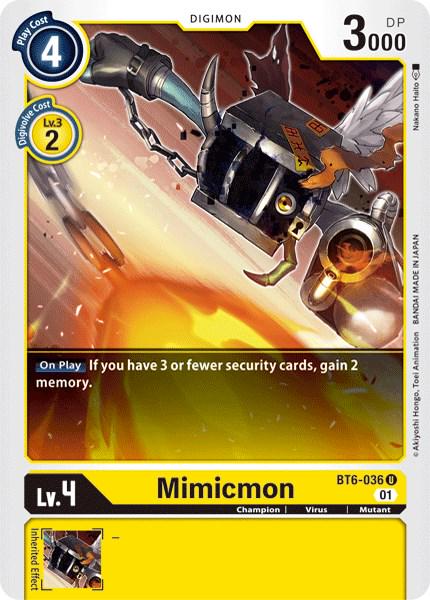 Mimicmon front