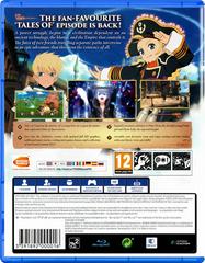 Cover (Back) | Tales of Vesperia Definitive Edition PAL Playstation 4