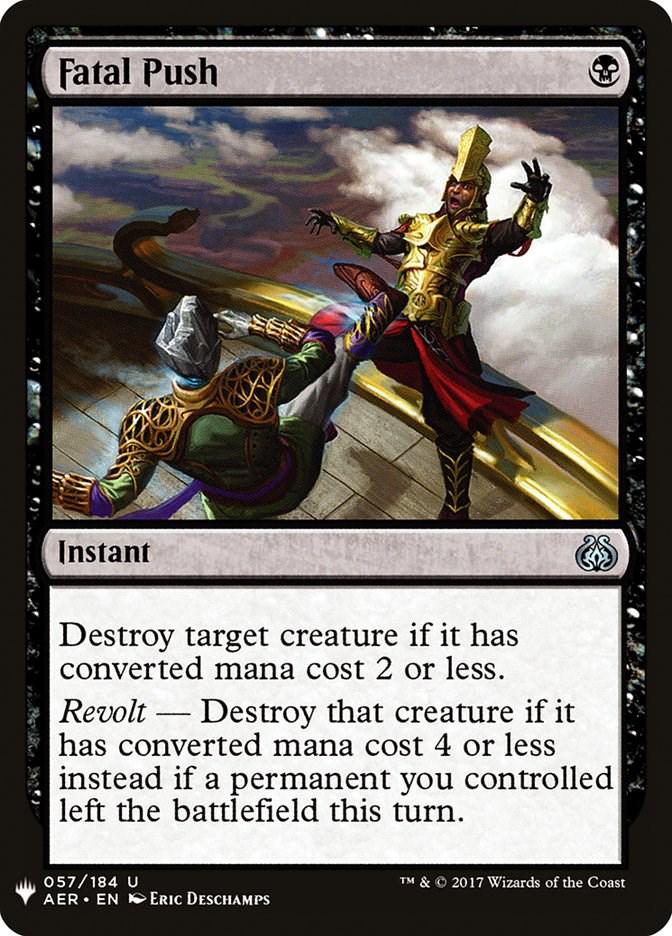 Fatal Push condition prices
