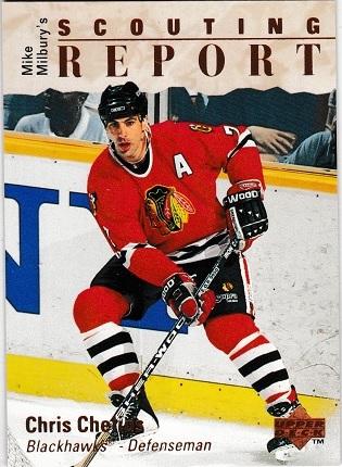 Chris Chelios #238 1995 Upper Deck Hockey