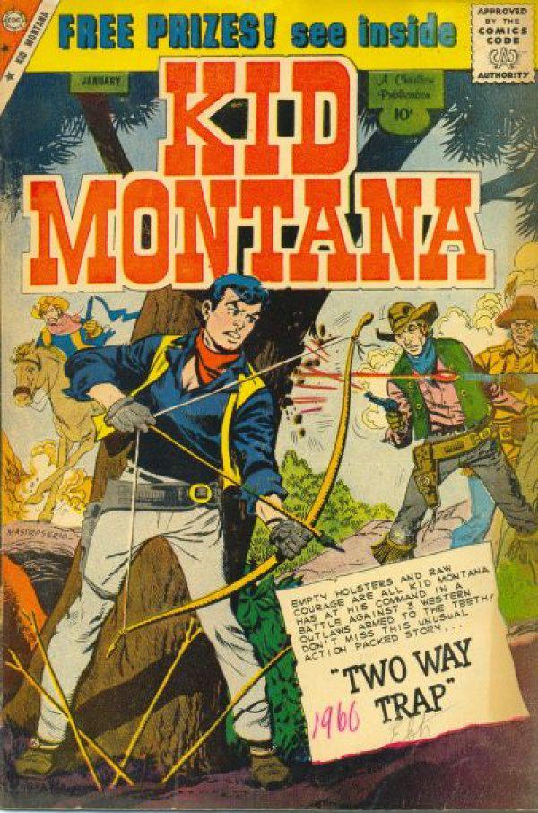 Kid Montana #21 (1960) Comic Books Kid Montana