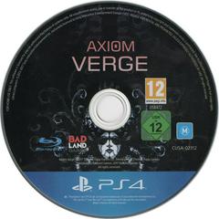 Disc | Axiom Verge [Multiverse Edition] PAL Playstation 4