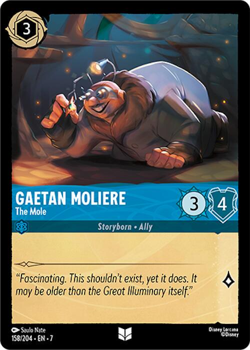 Gaetan Moliere - The Mole #158 Lorcana Archazia's Island