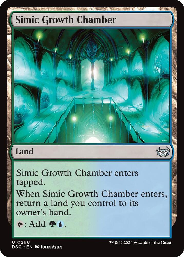 Simic Growth Chamber (Magic Duskmourn: House of Horror Commander)