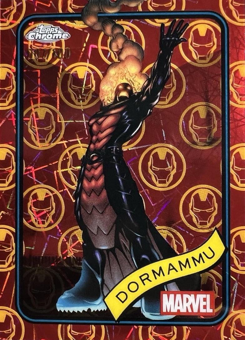 Dormammu Iron Man Red & Gold Lazer Refractor