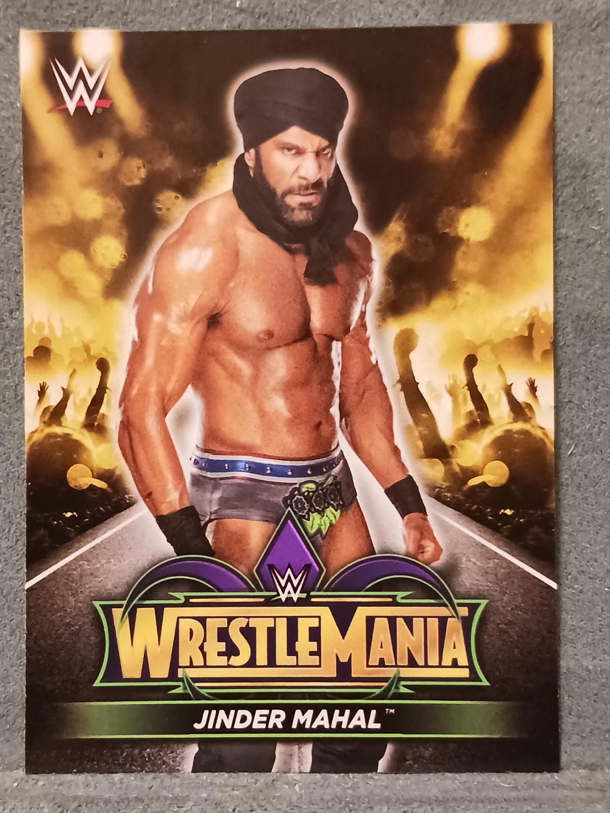 Jinder Mahal #R-15 Wrestling Cards 2018 Topps WWE Road To Wrestlemania 34 Roster