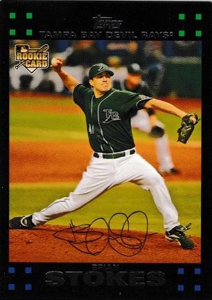 Brian Stokes #276 Baseball Cards 2007 Topps