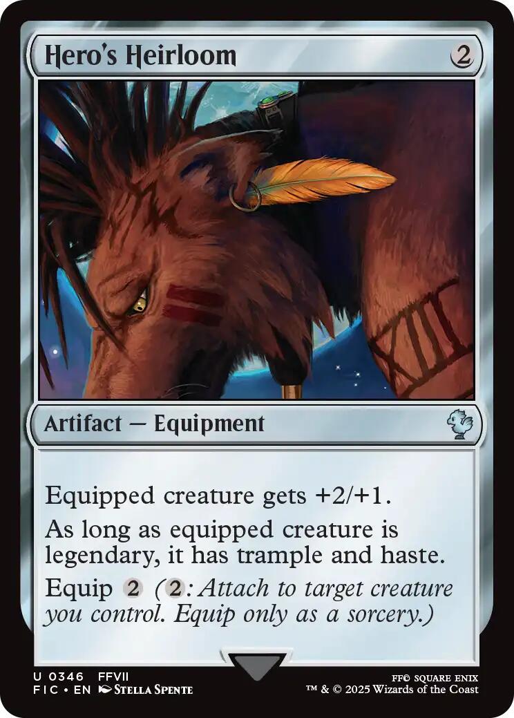 Hero's Heirloom [Foil] condition prices
