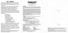 Full Cover Inside | Thrust ZX Spectrum