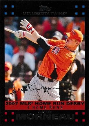 Justin Morneau #UH285 2007 Topps Updates & Highlights Baseball