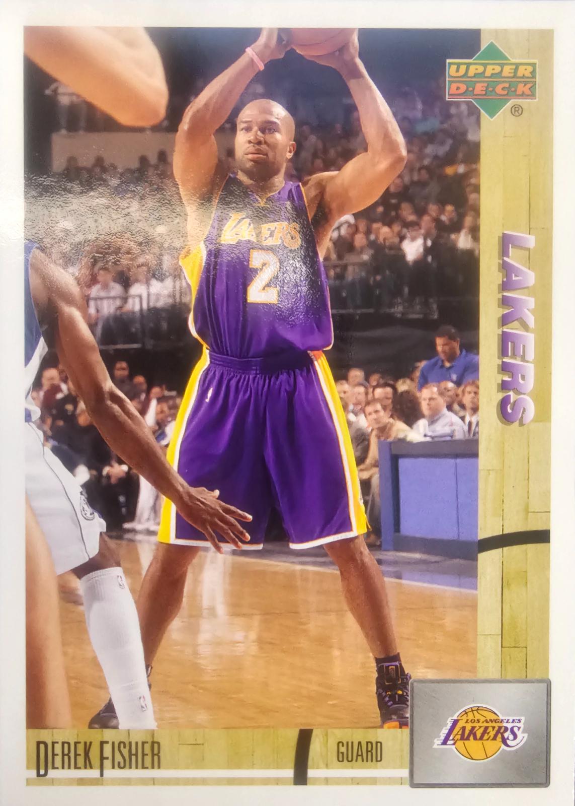 Derek Fisher #30 Basketball Cards 2008 Upper Deck Lineage