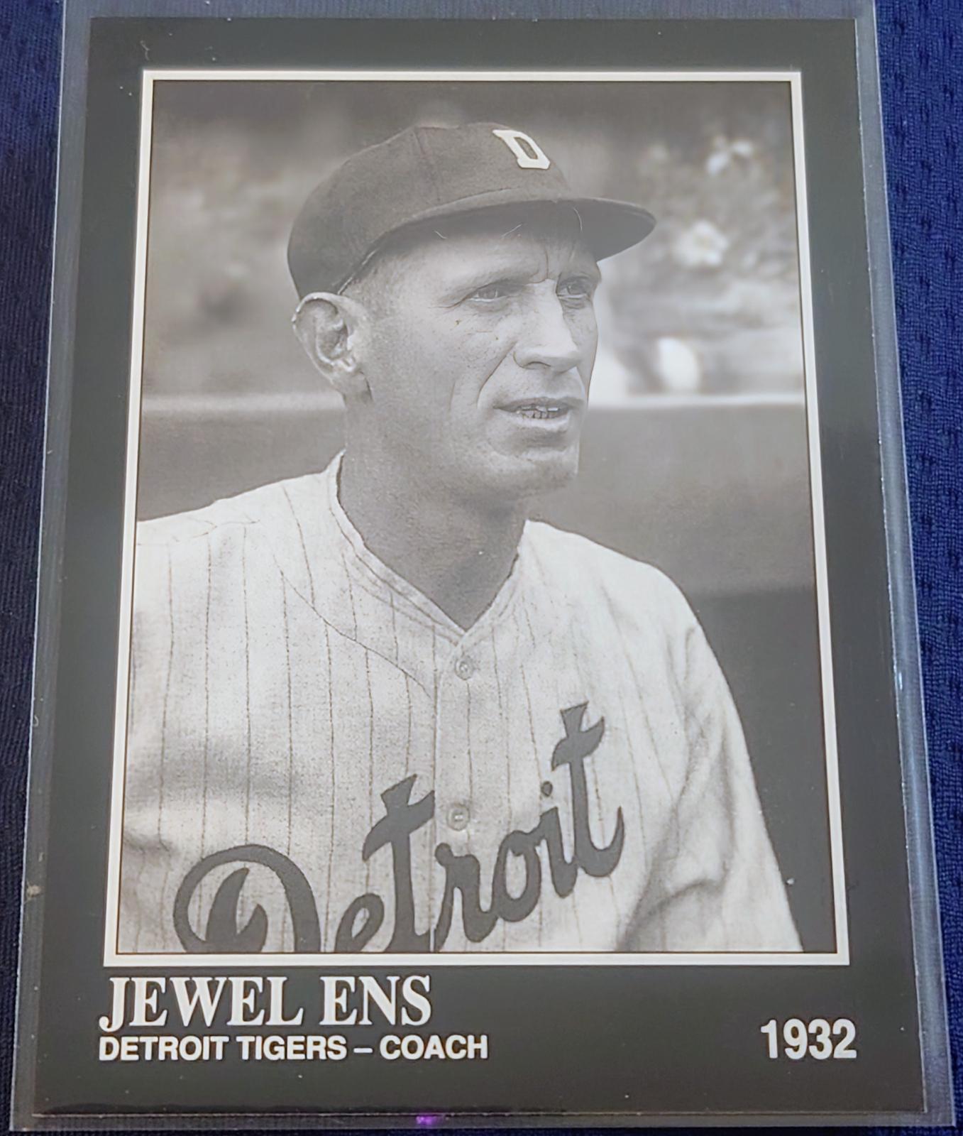 Jewel Ens #499 Baseball Cards 1992 Conlon Collection