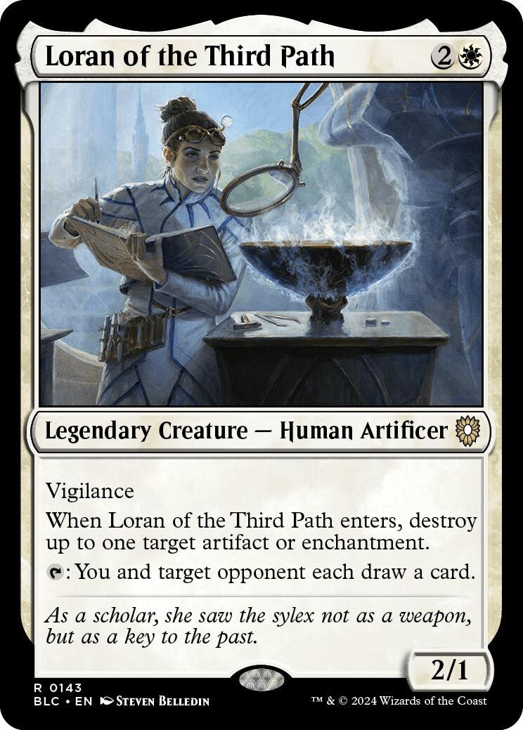 Loran of the Third Path #143 Magic Bloomburrow Commander