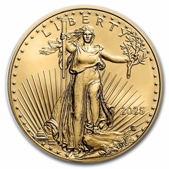 2025 Coins $5 American Gold Eagle