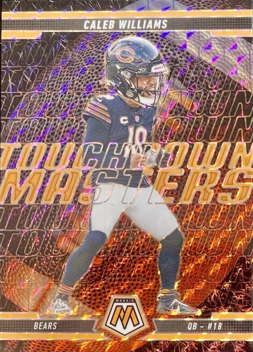 Caleb Williams [Mosaic Orange Fluorescent] #13 Prices | 2025