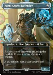 Karn, Argent Defender [Borderless Foil] #320