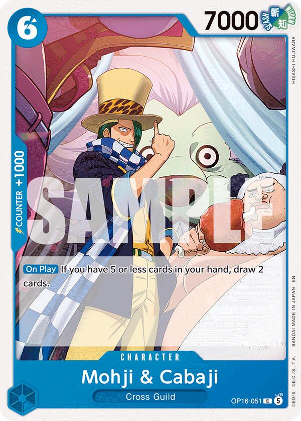 Mohji & Cabaji OP16-051 Prices | One Piece The Time of Battle