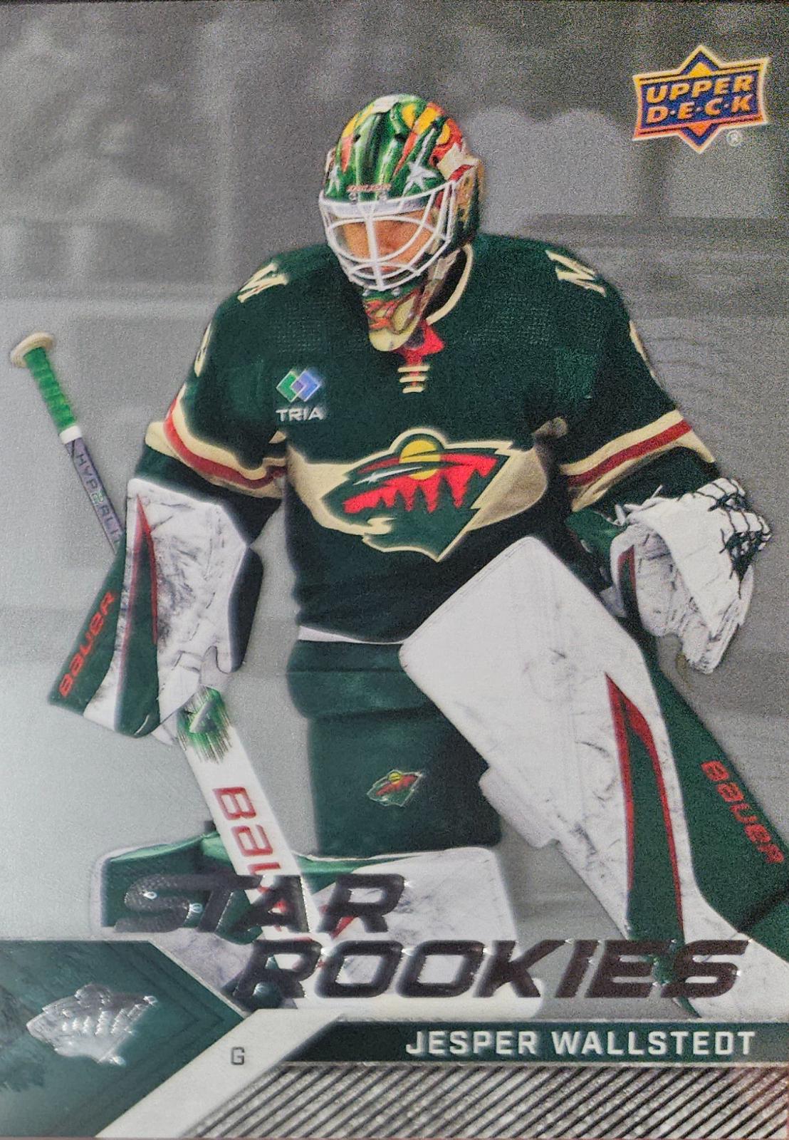 Jesper Wallstedt #7 Hockey Cards 2024 Upper Deck NHL Star Rookies Box Set